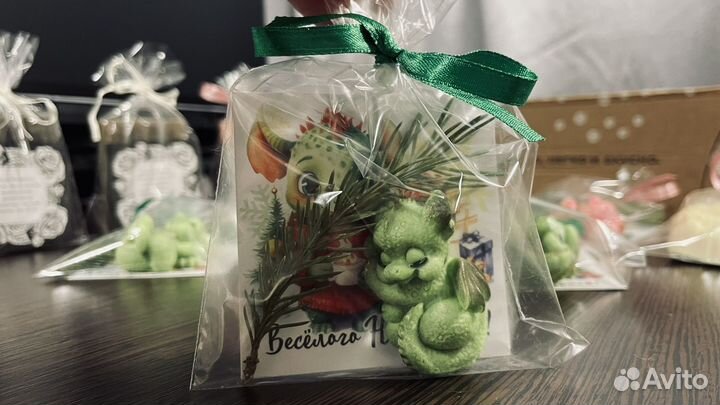 Мыло ручной работы дракончики