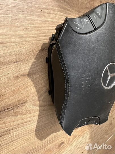 Подушка безопасности в коже w220