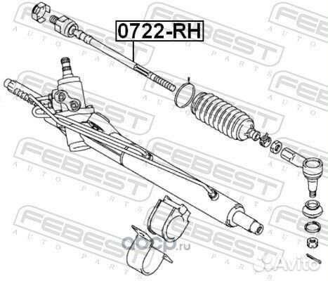 Тяга рулевая 0722-RH