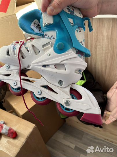 Ролики для девочки раздвижные