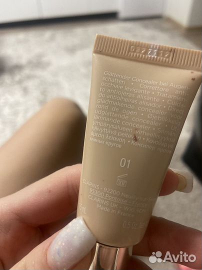 Консилер clarins 01 полный