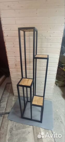 Подставка под цветы лофт