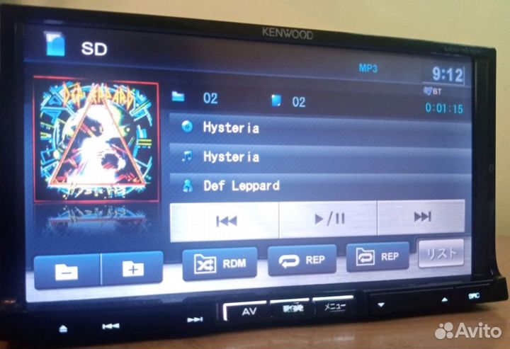 Автомагнитола Kenwood MDV-727DT