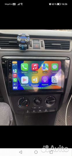 Skoda octavia rapid a5 a7 Android магнитола teyes