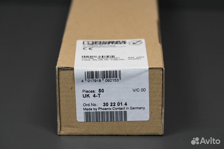 Phoenix contact 3022014 UK4-T клемма новая, 300 шт