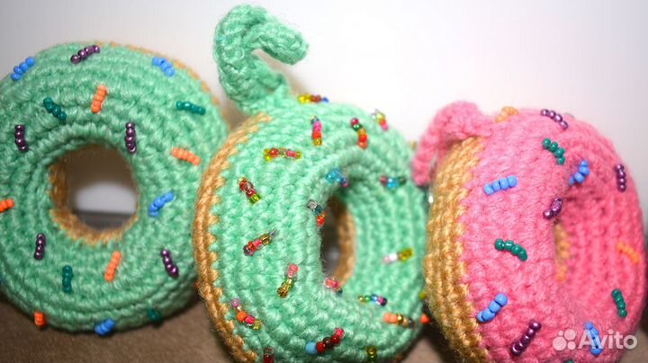 Пончики вязаные