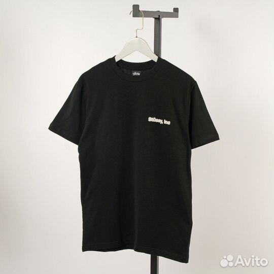 Футболка stussy wiki tee черная