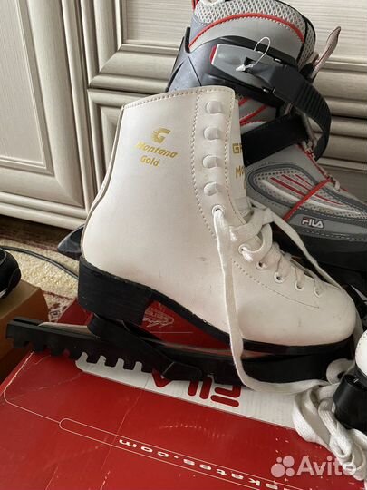 Коньки подростковые девичьи