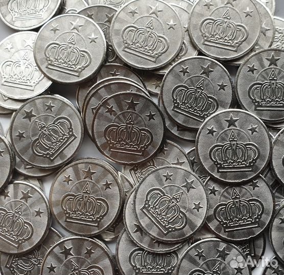 Жетоны для мойки, игровых автоматов. С Вашим лого