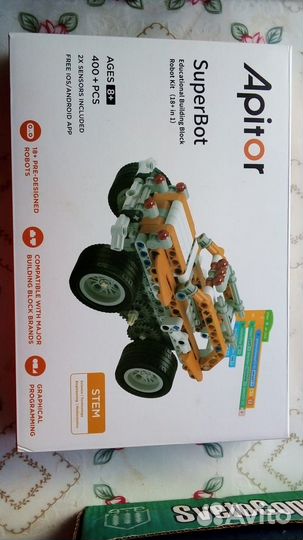 Программируемый конструктор робот Apitor Robot