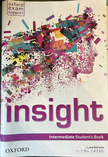 Insight Intermediate Student's book, workbook