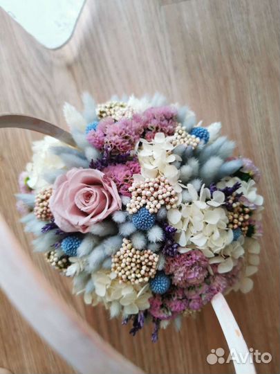 Цветочные композиции, букеты из сухоцветов