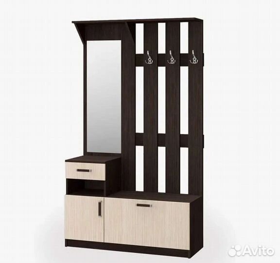 Прихожая Машенька 120 см с зеркалом