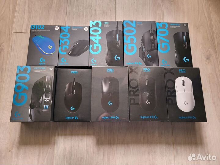 Игровые(новые) мышки Logitech G серии