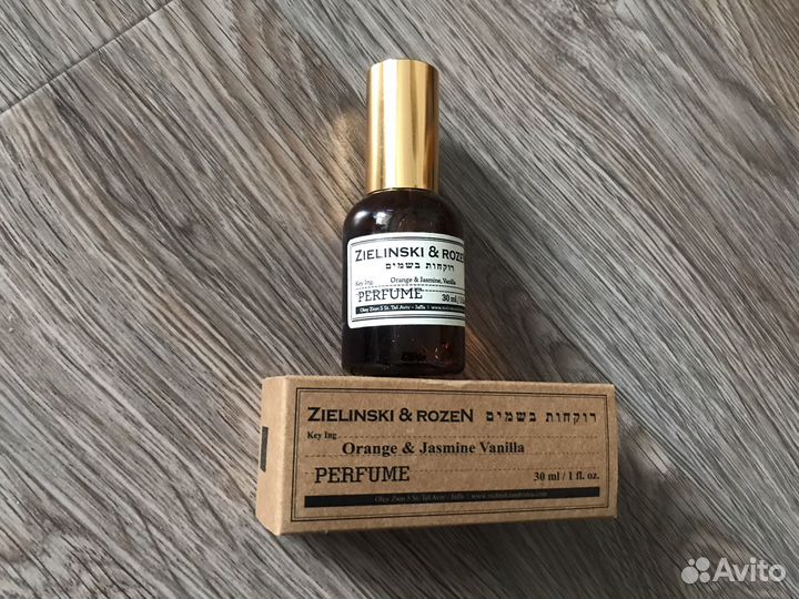 Zielinski & Rozen Апельсин, Жасмин, Ваниль 30 мл