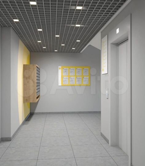 1-к. квартира, 44,7 м², 6/9 эт.