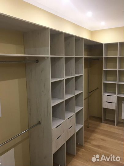 Гардеробные комнаты на заказ