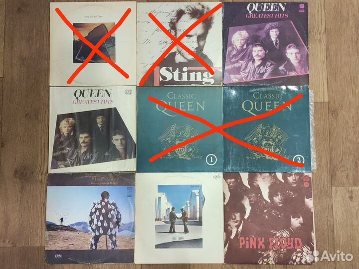 Виниловые пластинки разное