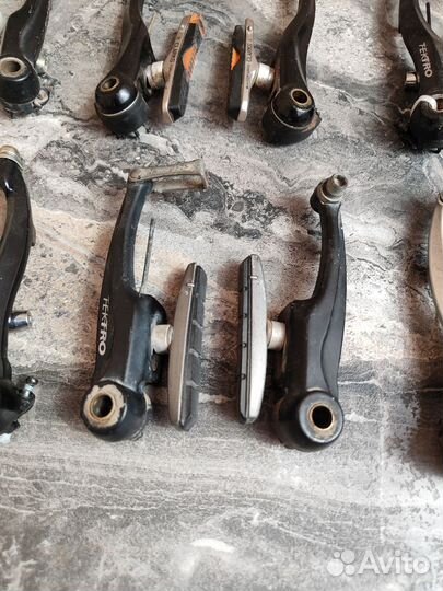 Велосипедные ободные тормоза V - brake