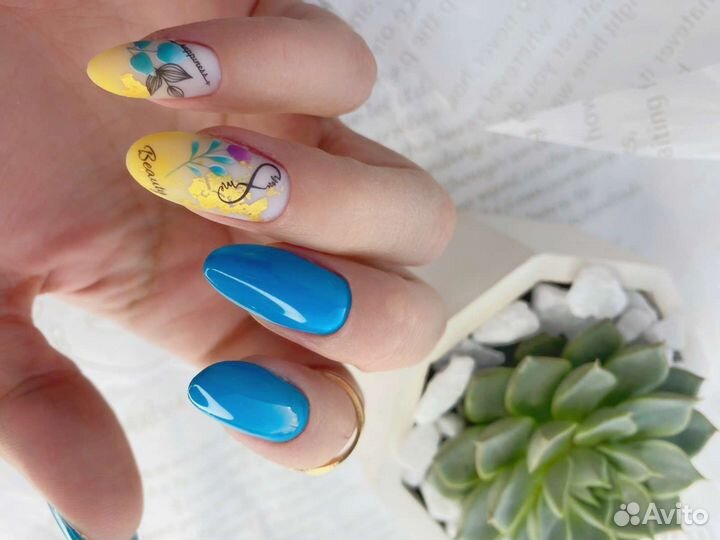 Комбинированный маникюр