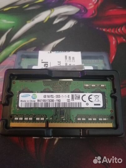 DDR3 2/4 GB для ноутбука