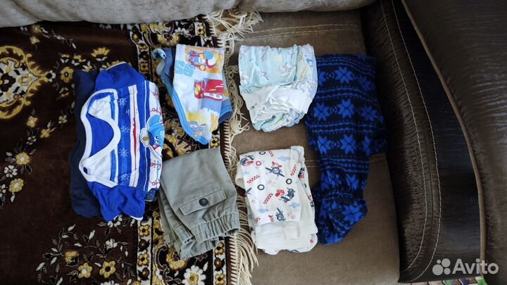 Детские вещи пакетом (с 56 по 74 размер)