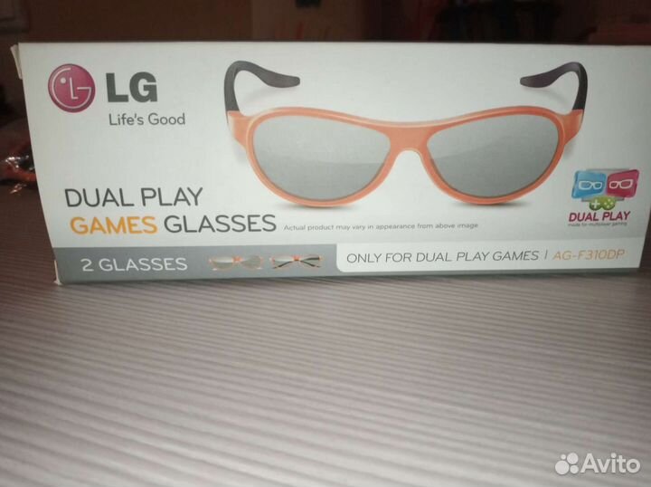 3d очки games glasses lg