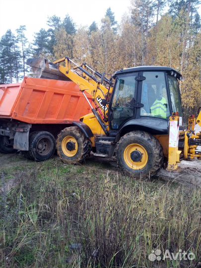 Услуги экскаватора погрузчика самосвала