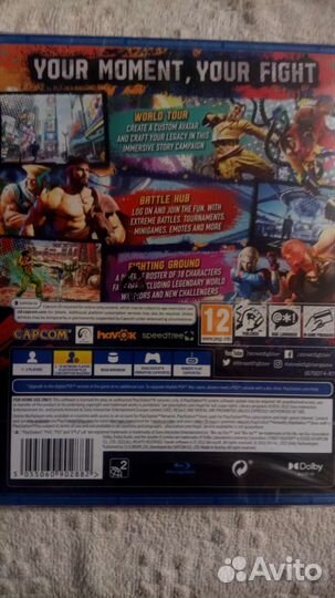 Драка Street Fighter 6 на диске на PS4 новый
