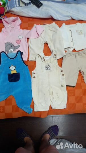 Вещи пакетом от 0-62