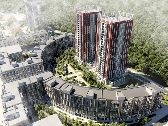 3-к. квартира, 84,4 м², 8/8 эт.