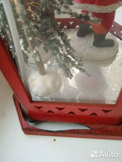 Фонарь новогодний, декор