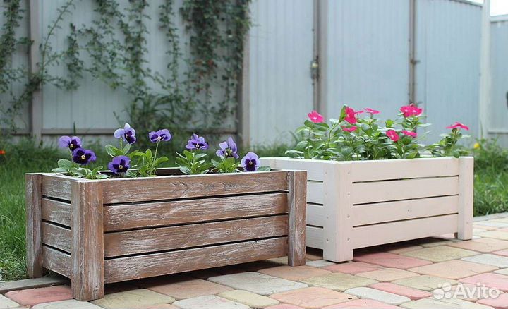 Ящик деревянный для подарков и рассады, теплицы