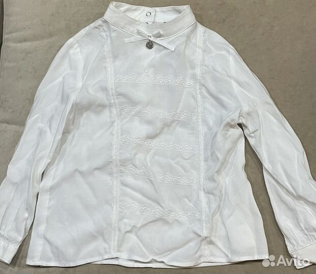 Бархатный костюм с блузой Gulliver 116 р