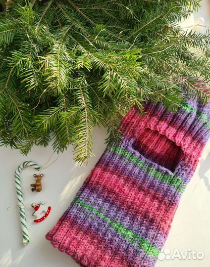 Балаклава вязаная