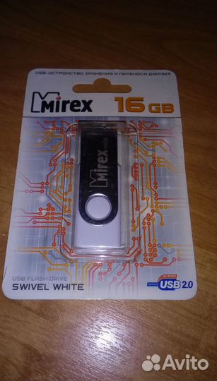 Флеш-накопитель 16 Gb USB 2,0 Mirex