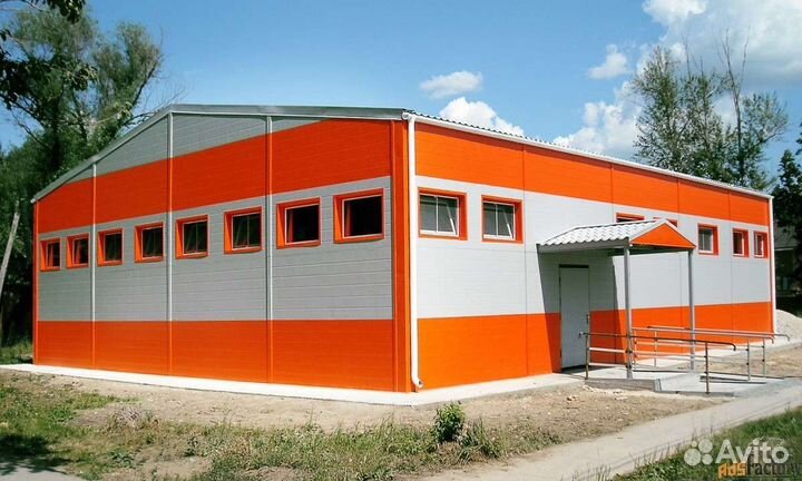 Склады,ангары,здания из сэндвич панелей