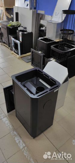 Печь для бани Варвара Паленица с левым баком