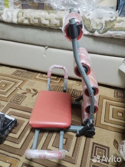 Тренажер для мышц живота и пресса и спины б/у