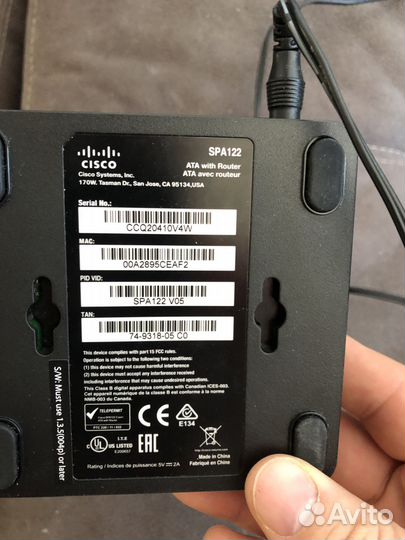 Cisco SPA122