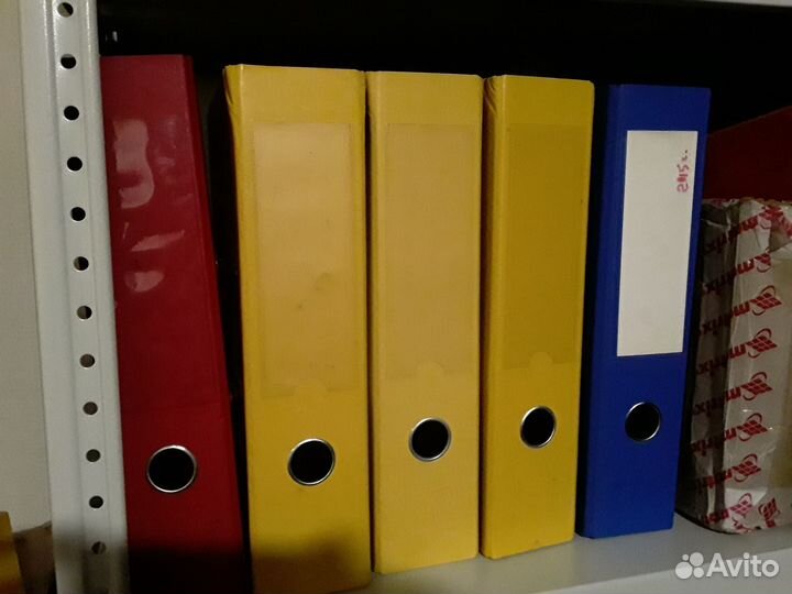 Папка- регистратор с арочным механизмом. Б/ у