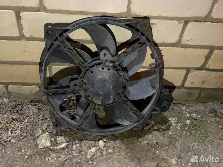 Вентилятор охлаждения renault fluence