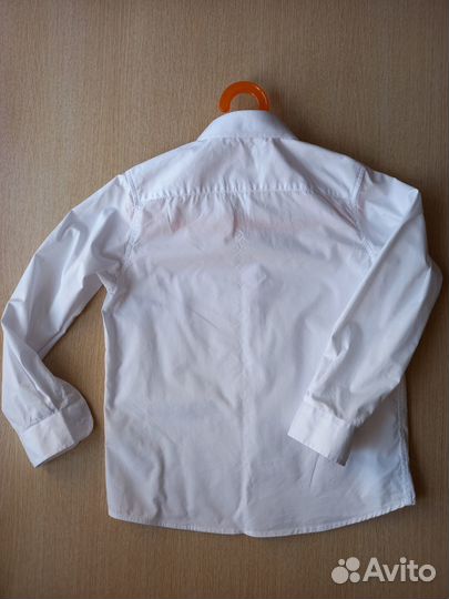 Рубашка белая 128