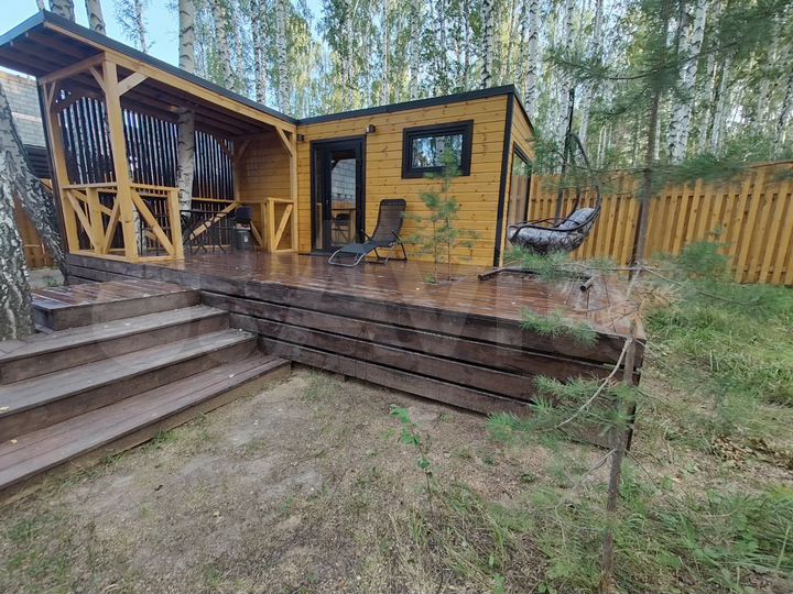 Дом 17 м² на участке 2 сот.