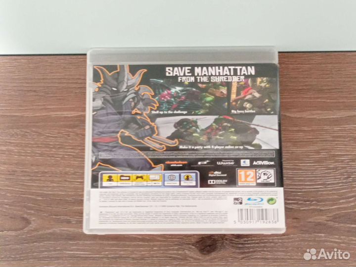 Игры ps3 Черепашки ниндзя