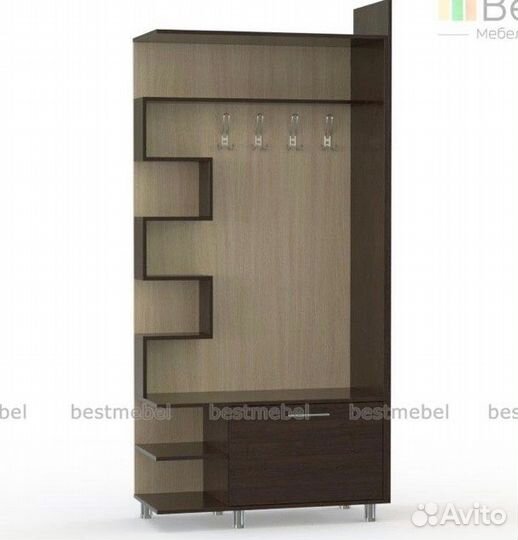 Прихожая тумба с вешалкой Феерия