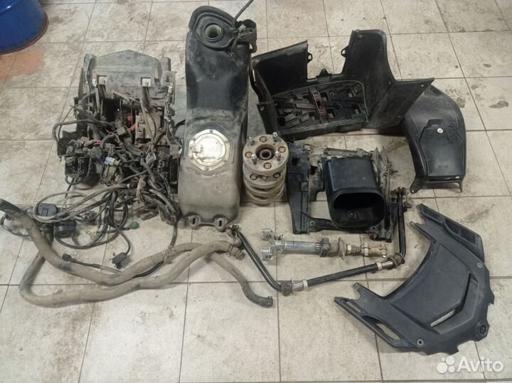 Yamaha grizzly запчасти