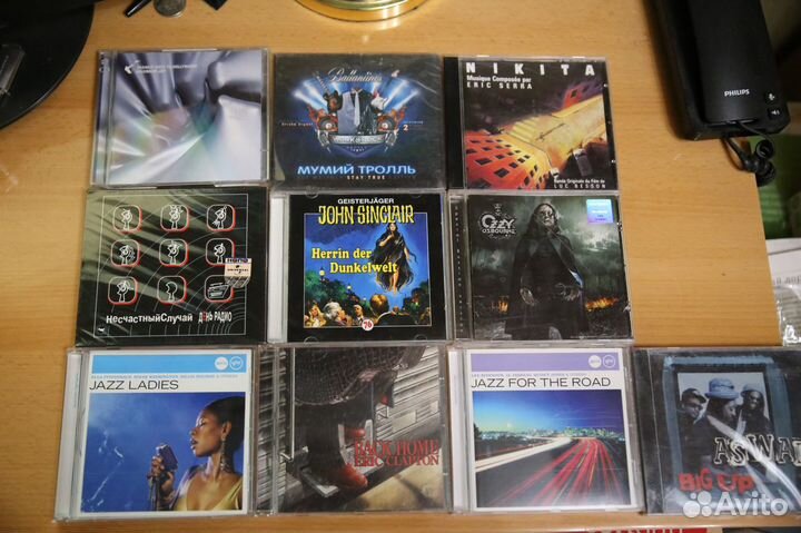 Фирменные и лицензионные cd/dvd диски, русский рок