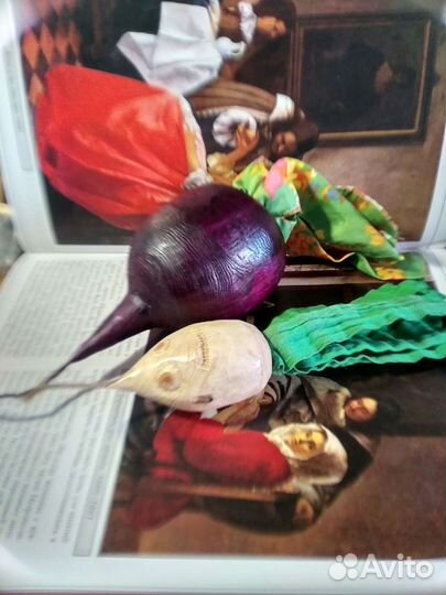 Репка и свёкла деревянные