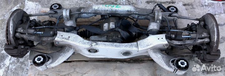 Подвеска (балка) задняя BMW 7-й серии E65 в сборе